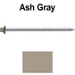 #10 x 4" Metal ROOFING SCREWS - Hex Washer Head - Self starting/self tapping - EPDM washer. Colored head.
