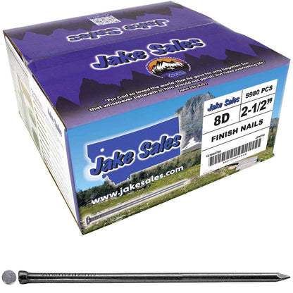 Finish Nails - Non-Structural Nails for Trim, Molding, and Paneling