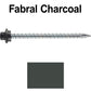 10 x 3” - STAINLESS HEX / ZINC Sheet Metal Roof Screw. Self starting metal to wood siding screws. EPDM washer. Colored head.