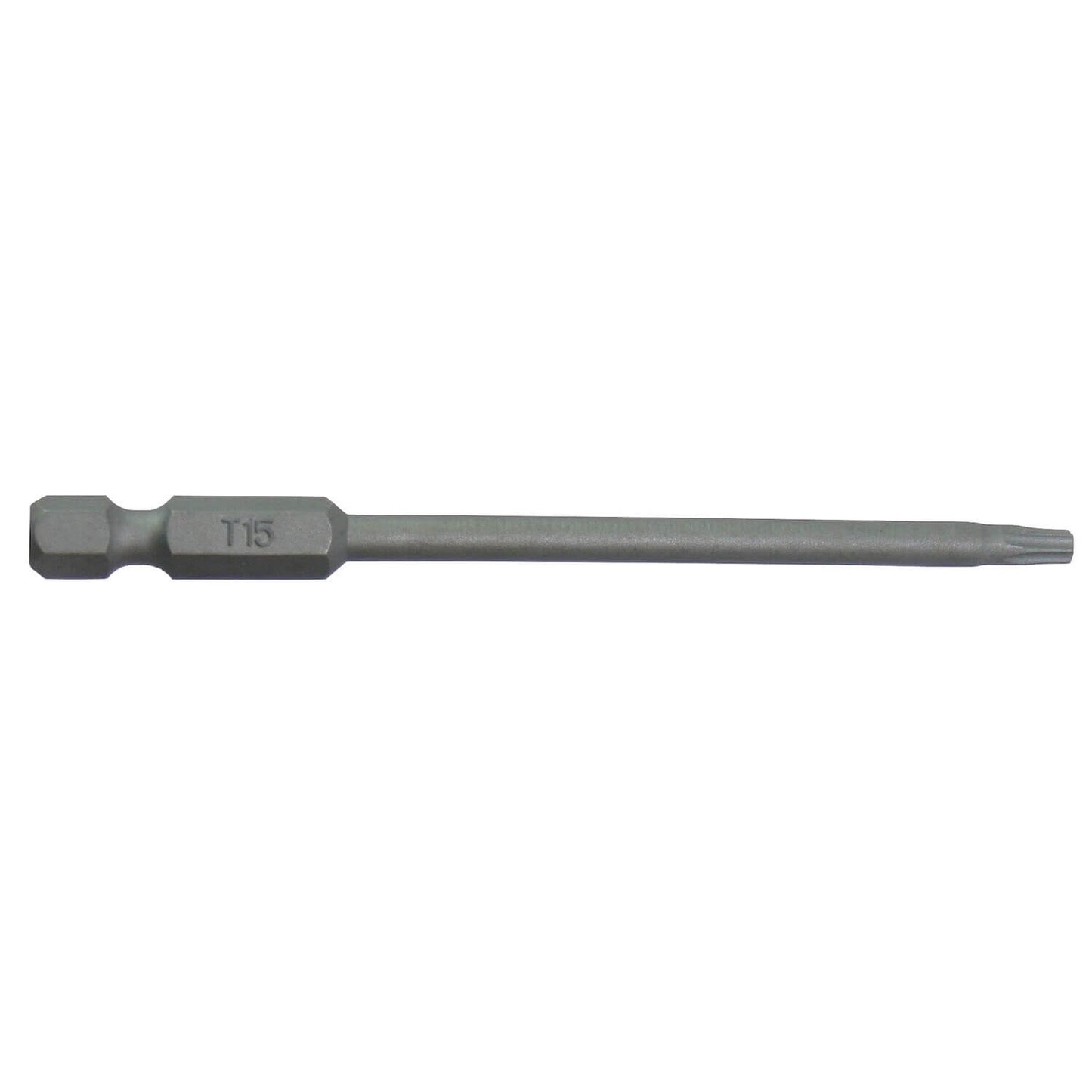 T15 (T-15) Torx/Star Driver Bit - Color Coded Torx/Star Drive Bit for Screws and Fasteners