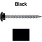 10 x 2" LOW PROFILE Star Head Roofing Screws - HI-LO Thread - Metal To Wood - T25 Torx Drive Head - EPDM washer.