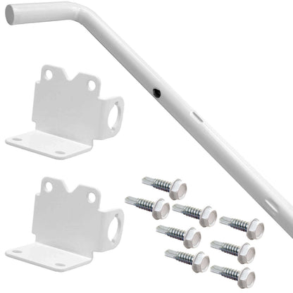 Vinyl Fence Gate Drop Rod - AKA Gate Drop Pin, Cane Bolt - Drop Rod -