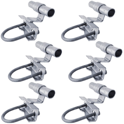 ROLLING/SLIDING GATE TRACK BRACKET: for 1-5/8" Track Rail and 1-5/8" to 2-7/8" Fence Post