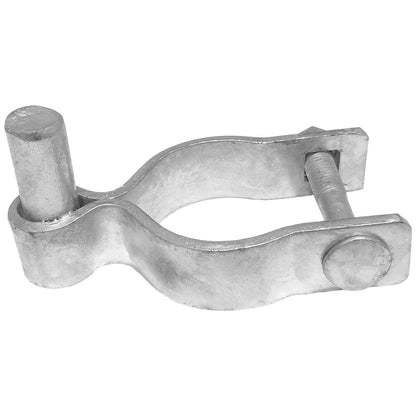 Chain Link Fence Gate Post Hinge - Galvanized - Nut/Bolt Included for Hinge