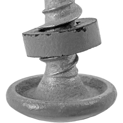 10 x 1-1/2” LOW PROFILE Star Head Roofing Screws - HI-LO Thread - Metal To Wood - T25 Torx Drive Head - EPDM washer
