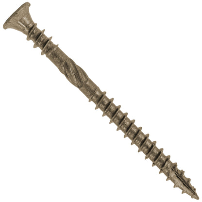 #10 Deck Screws - Exterior Corrosion-Resistant for Softwood Decking