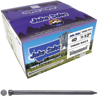 Finish Nails - Non-Structural Nails for Trim, Molding, and Paneling