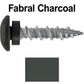 10 X 1" - LOW PROFILE Star Head Roofing Screws - HI-LO Thread - Metal To Wood - T25 Torx Drive Head - EPDM washer.