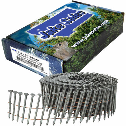 15° Wire Weld Collated Coil Roofing, Siding & Fencing Nails