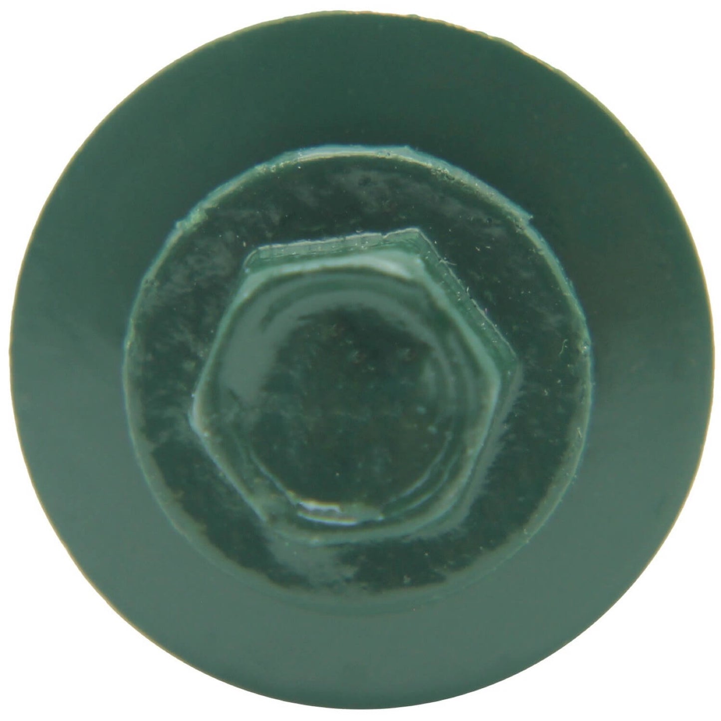 10 X 1-1/2” Zinc Aluminum Cap MINI-DRILLER Roofing Screws HI-LO THREAD Zinc Plated Carbon Steel Shank - EPDM Washer - Colored head