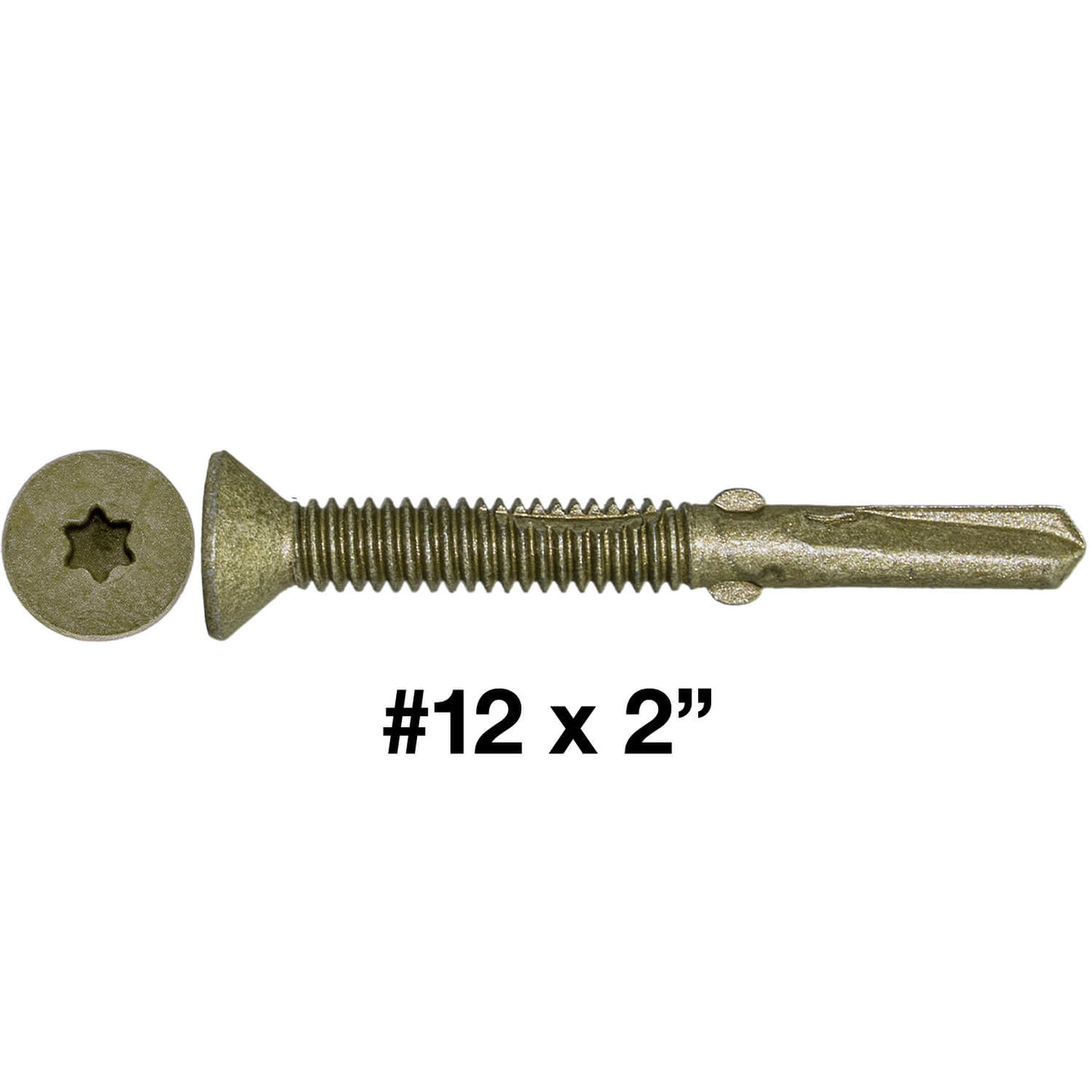 Reamer Tek Torx/Star Head Self-Drilling Wood to Metal Screws - for Flatbeds, Trailers or Fastening Wood to Steel