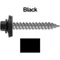 #12 x 1-1/2"  RE-GRIP METAL ROOFING SCREWS - Hex Washer Head - Self starting/self tapping - EPDM washer. Colored head.