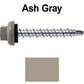 10 X 1-1/2” Zinc Aluminum Cap MINI-DRILLER Roofing Screws HI-LO THREAD Zinc Plated Carbon Steel Shank - EPDM Washer - Colored head