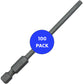 T20 (T-20) Torx/Star Driver Bit - Color Coded Torx/Star Drive Quick Change Shank Bit for Screws and Fasteners Requiring T20 (T-20)