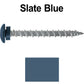 10 x 2" LOW PROFILE Star Head Roofing Screws - HI-LO Thread - Metal To Wood - T25 Torx Drive Head - EPDM washer.