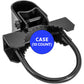BLACK BULL DOG GATE HINGE - Commercial Heavy Duty - Chain Link Fence Gate Hinge