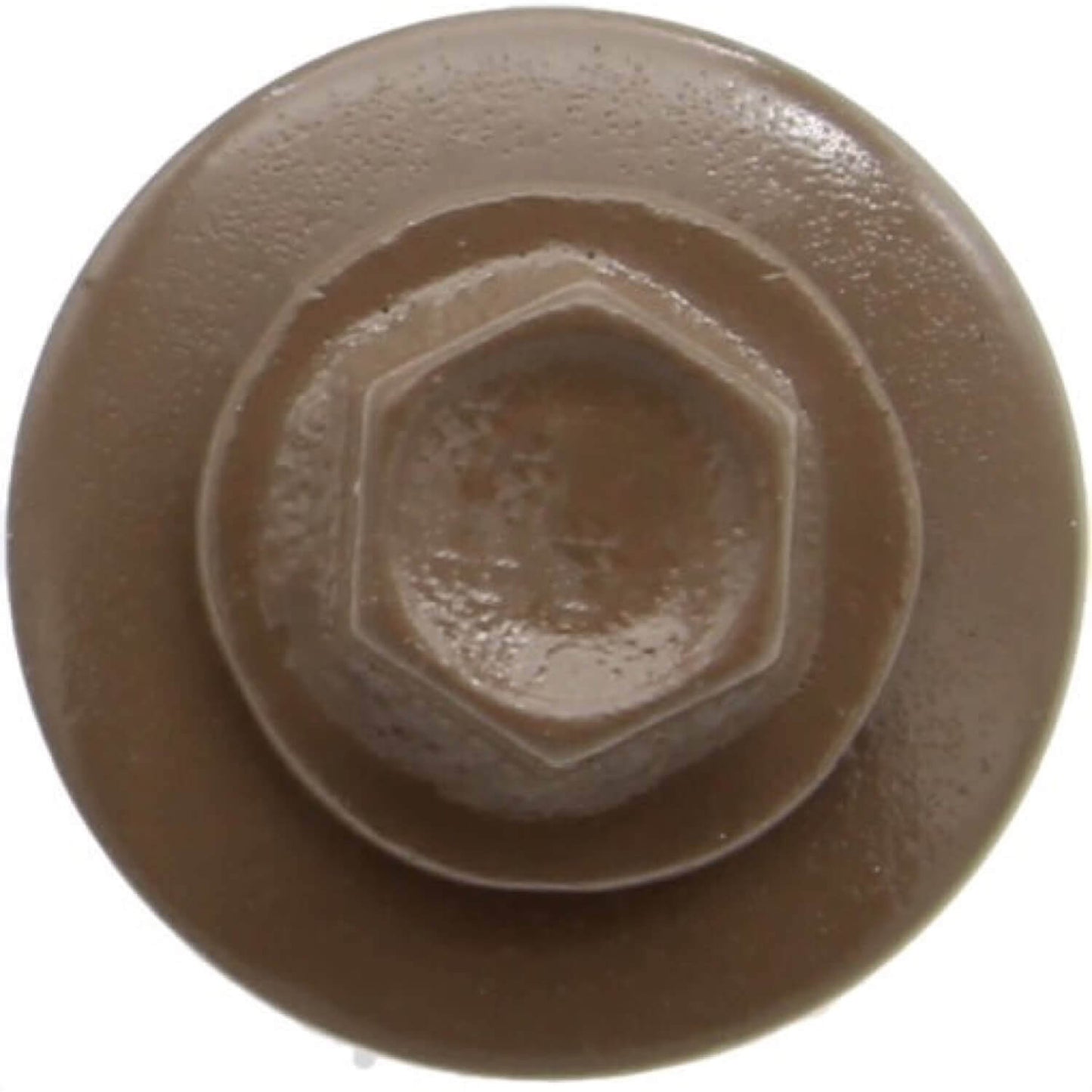 #10 X 1" HI-LO Zinc Aluminum Cap Metal Roofing Screws - Hex Washer Head - Self starting/self tapping - EPDM washer. Colored head.