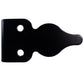 Wood Gate Drop Rod (AKA Cane Bolt, Drop Pin) - 24" Wood Fence Gate Rod for Holding Gate to the Ground BLACK