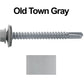 #12 x 2" Metal to Metal Type #3 Metal Roofing Screws - Hex Head Drill Point - 9/16" EPDM Washer.