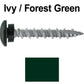 10 x 1-1/2” LOW PROFILE Star Head Roofing Screws - HI-LO Thread - Metal To Wood - T25 Torx Drive Head - EPDM washer