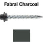 10 x 2” - STAINLESS HEX / ZINC Sheet Metal Roof Screw. Self starting metal to wood siding screws. EPDM washer. Colored head.