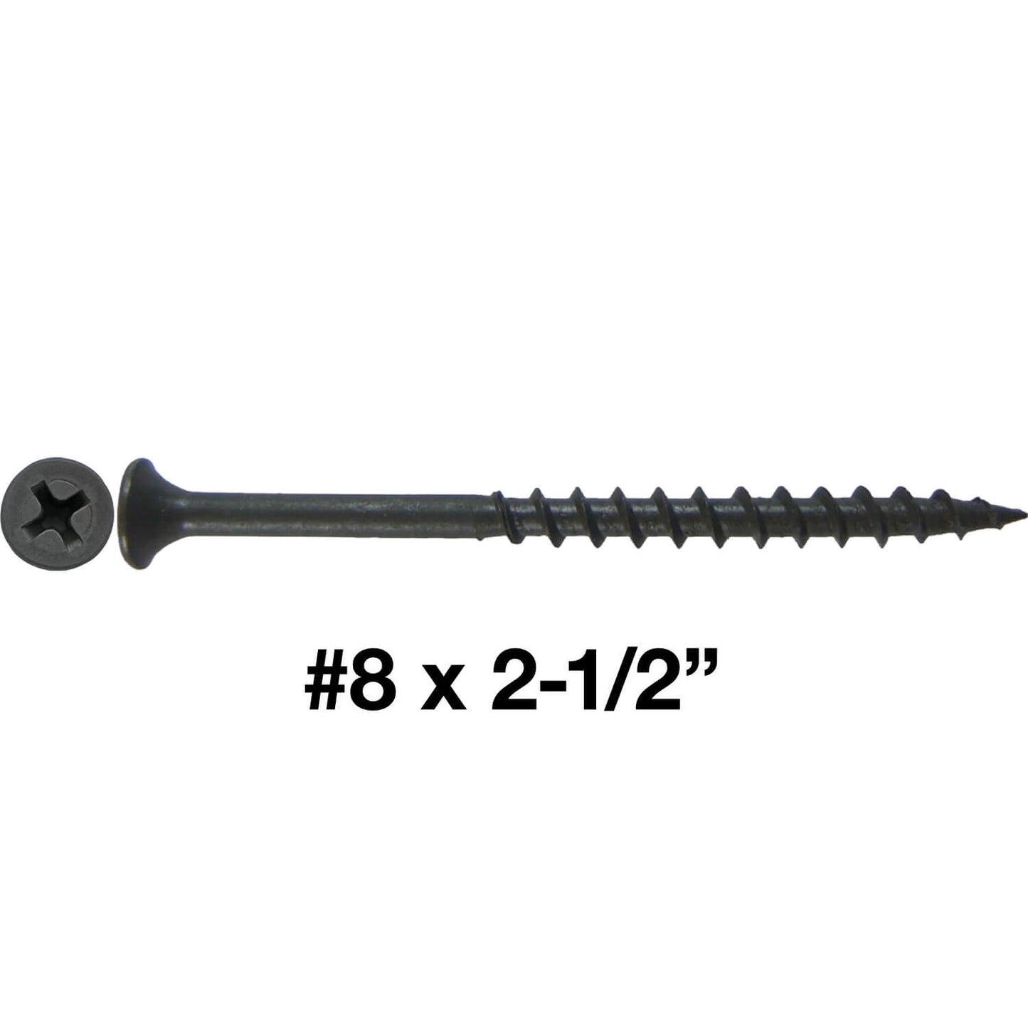 Gray Phosphate Coarse Thread Drywall Screws - Drywall, Gypsum board, Sheet rock, Plasterboard Screws. Use for all purpose wood screws.