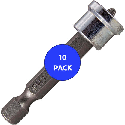 Phillips Driver Bits - with 1/4" Quick Change Shank