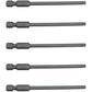 T20 (T-20) Torx/Star Driver Bit - Color Coded Torx/Star Drive Quick Change Shank Bit for Screws and Fasteners Requiring T20 (T-20)