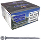 #10 Silver Star Stainless Steel Wood Screw Torx/Star Drive Head - 300 Series Stainless Steel Torx/Star Drive Wood Screws