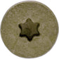 Reamer Tek Torx/Star Head Self-Drilling Wood to Metal Screws - for Flatbeds, Trailers or Fastening Wood to Steel