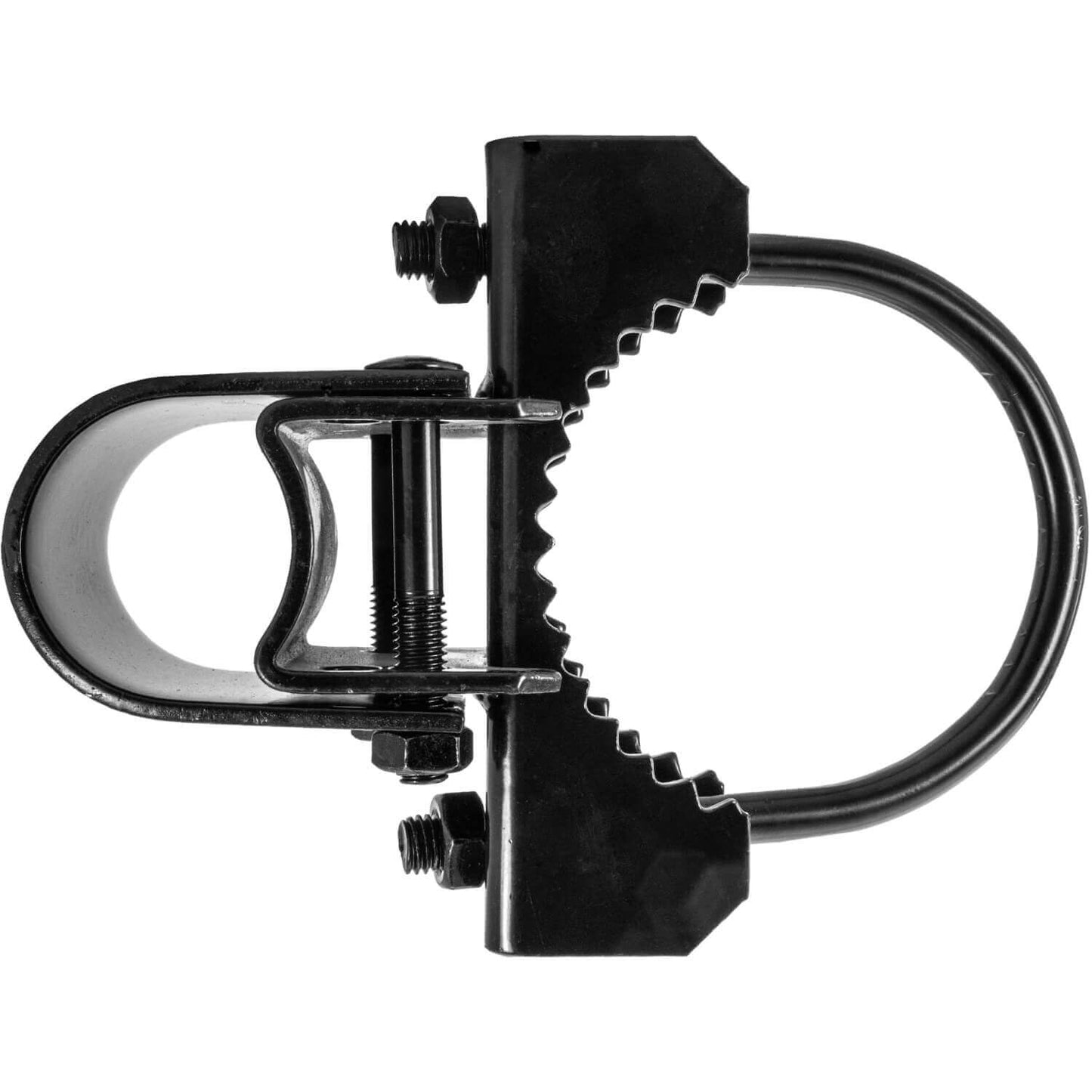 BLACK BULL DOG GATE HINGE - Commercial Heavy Duty - Chain Link Fence Gate Hinge