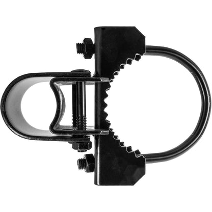 BLACK BULL DOG GATE HINGE - Commercial Heavy Duty - Chain Link Fence Gate Hinge