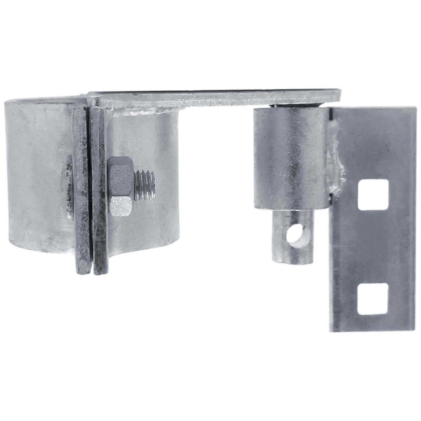 ROLLING/SLIDING GATE LATCH: For 1-5/8" & 1-7/8" (2") chain link gate pipe sizes - "ROLO" GATE LATCH