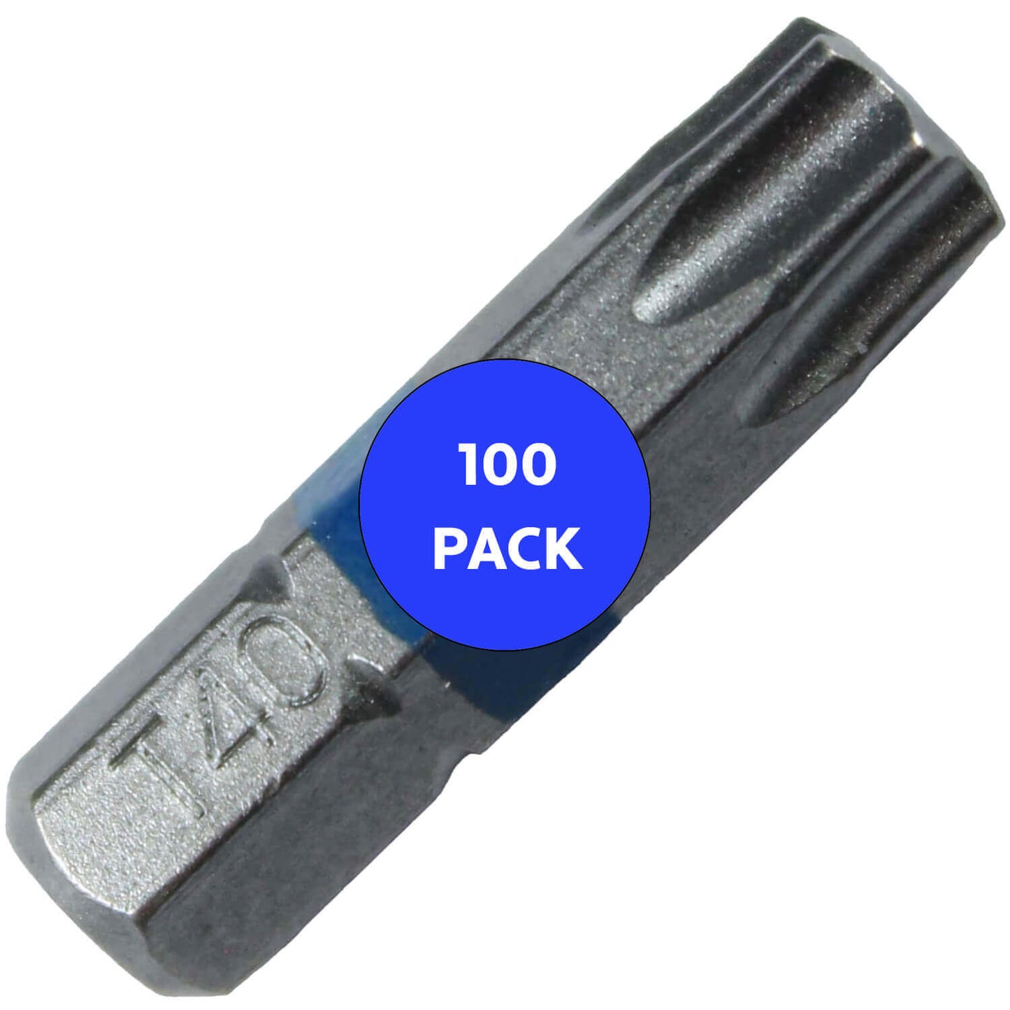T40 (T-40) Torx/Star Driver Bit - Color Coded T40 Torx/Star Drive Bit for Screws and Fasteners Requiring T40 (T-40) Size Bits