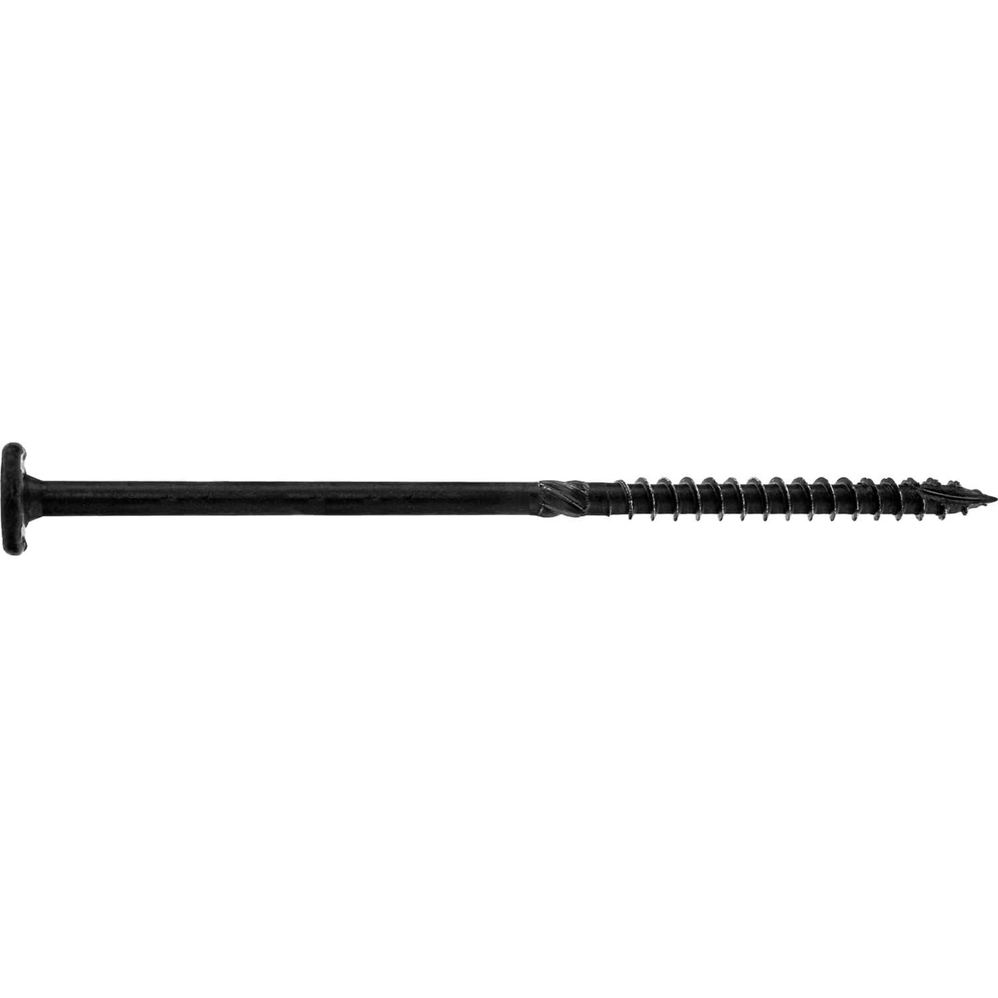 #15 Black Wafer Head Structural Lag Screws. Used for Log Construction, Timber Framing, Laminated Beams and Pole Barns Among Other Uses. T-30 Torx/Star Drive