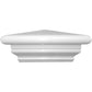 White Vinyl Post Caps – For 4" & 5" Vinyl Fence Posts
