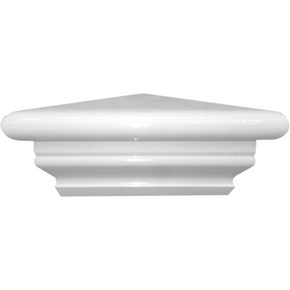 White Vinyl Post Caps – For 4" & 5" Vinyl Fence Posts