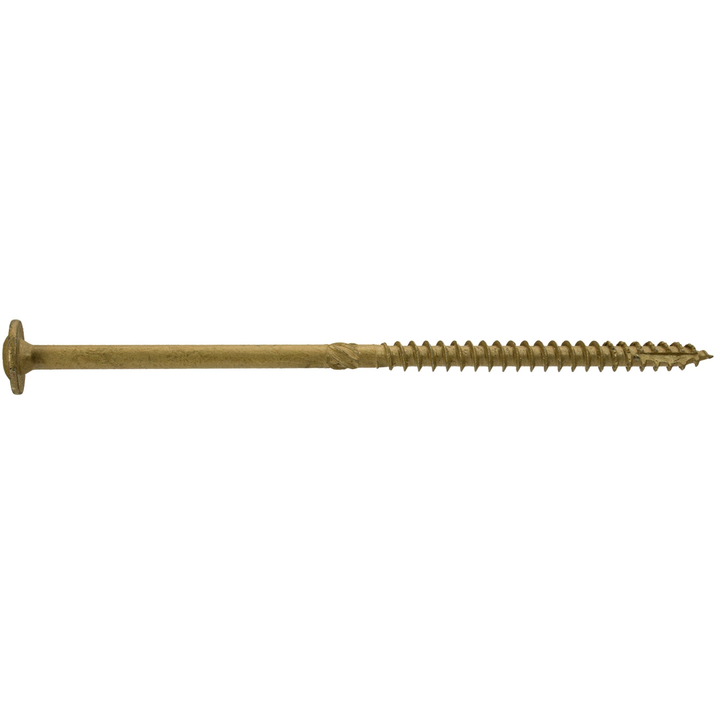 Jake Sales #15 x 6" Construction Lag Screw - Torx/Star Drive Heavy Duty Structural Lag Screw - ACQ Compatible - Modified Truss Washer Head. (OVERSTOCK)