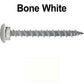 10 x 2" LOW PROFILE Star Head Roofing Screws - HI-LO Thread - Metal To Wood - T25 Torx Drive Head - EPDM washer.