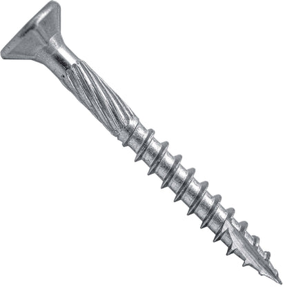 Jake Sales #9 x 1-5/8" Silver Star Stainless Steel Wood Screw Torx/Star Drive Head - Grade 300 Series Stainless Steel Torx/Star Drive Wood Screws - FULL BOX ~4,000 (OVERSTOCK)
