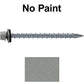 #10 x 2-1/2"   Metal ROOFING SCREWS: (250) Galvanized Hex Head Sheet Metal Roof Screw. Self starting metal to wood siding screws. EPDM washer