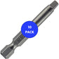 SQUARE BIT DRIVERS: 2 inch - #1, #2, #3  Robertson (R1/R2) - Quick-Change Shank
