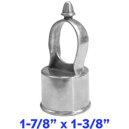 Aluminum Chain Link Fence Loop Cap Eye Tops
