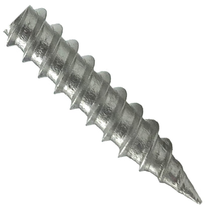 #9 x 1" Stainless Steel Metal Roofing Screws - Hex Washer Head - Self-Piercing (SP) tip metal to wood siding screws. EPDM washer. Colored head.