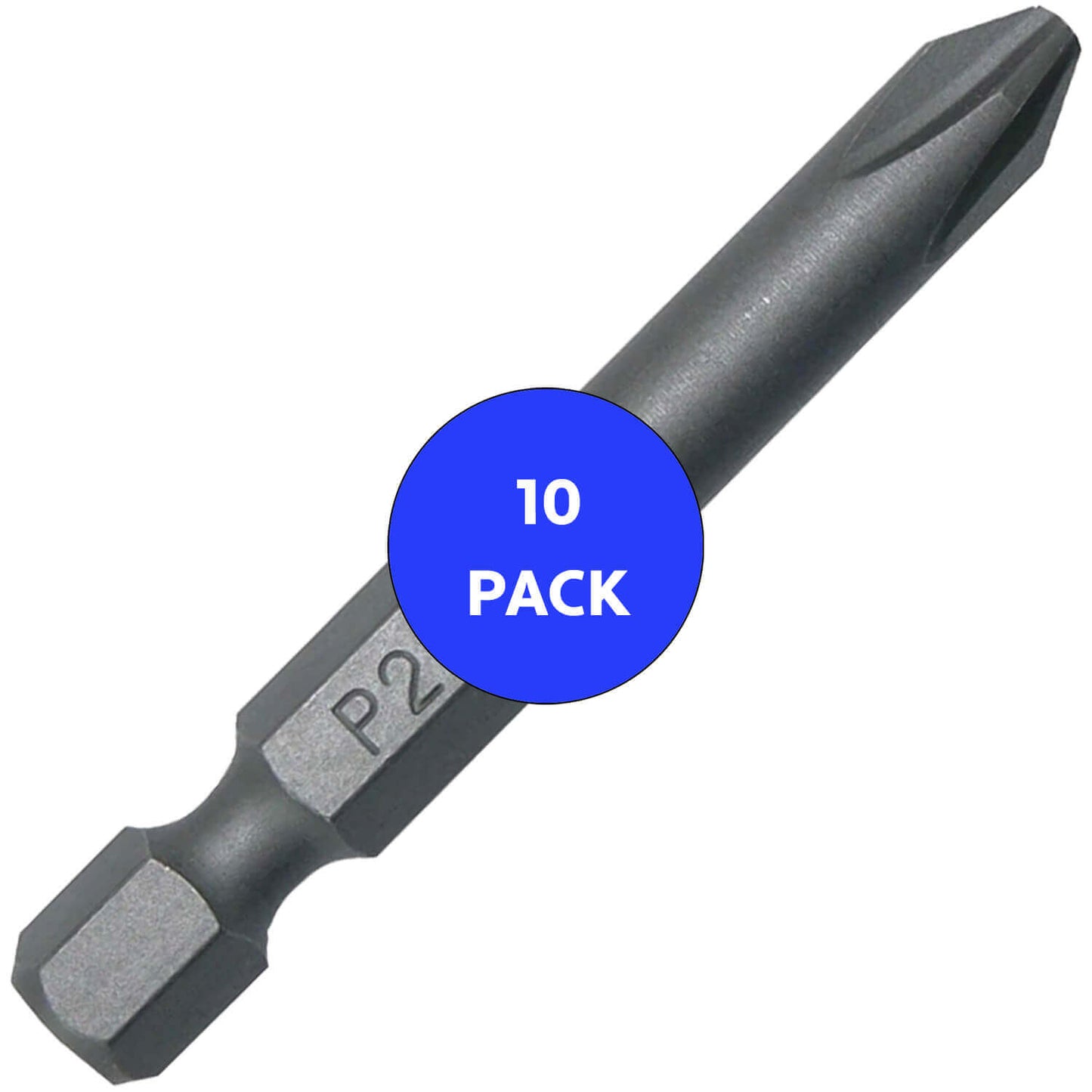 Phillips Driver Bits - with 1/4" Quick Change Shank