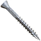 #9 x 1-5/8" Silver Star Stainless Steel TRIM HEAD Screw Torx/Star Head-Stainless Steel TRIM HEAD Wood Screws 300 Series Stainless Steel Torx/Star Drive Screws - (OVERSTOCK)