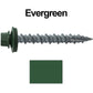 10 x 1-1/2" Metal ROOFING SCREWS - Hex Head Sheet Metal Roof Screw. Self starting metal to wood siding screws. EPDM washer (250 Count)