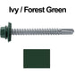 #12 x 2" Metal to Metal Type #3 Metal Roofing Screws - Hex Head Drill Point - 9/16" EPDM Washer.