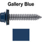 17 x 1-1/2 Metal Roofing Screws - Metal Panel to Metal Purlins and Recovery Screws - Hex Washer Head - EPDM washer.