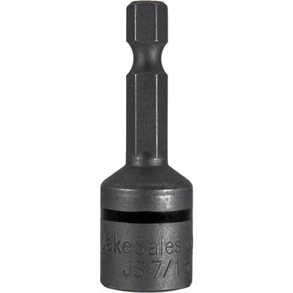 Magnetic Hex Head Driver Bits w/Quick Change Shank - Used for Installing Screws, Nuts, Bolts, etc. - Commonly Used for Metal Roofing Screws